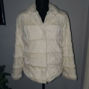 Dennis and Basso women's faux fur coat